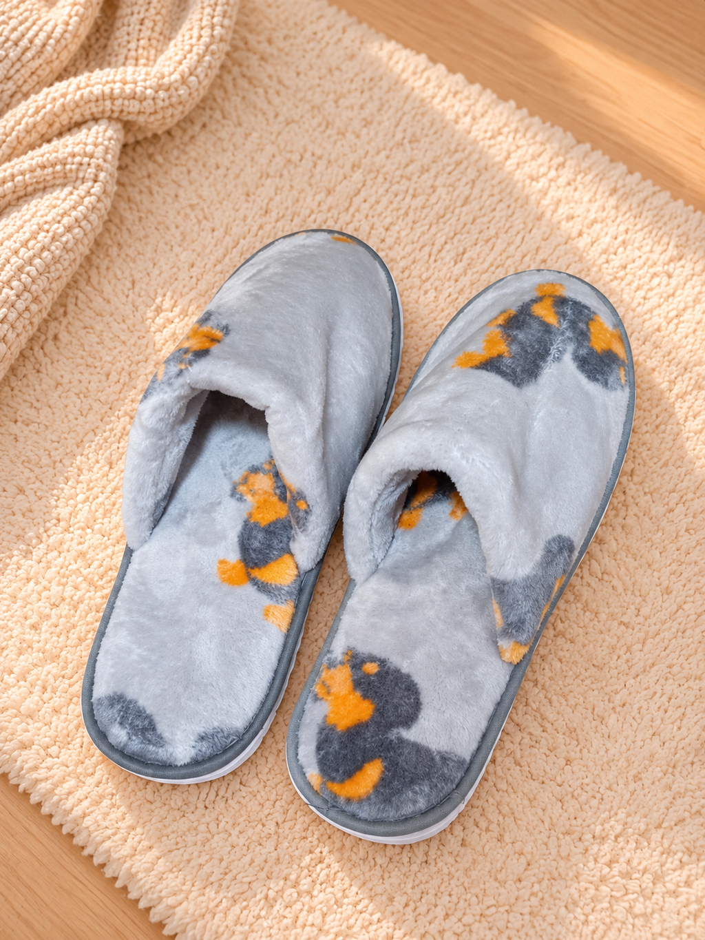 Tacskó mintás unisex papucs – pihe-puha és meleg